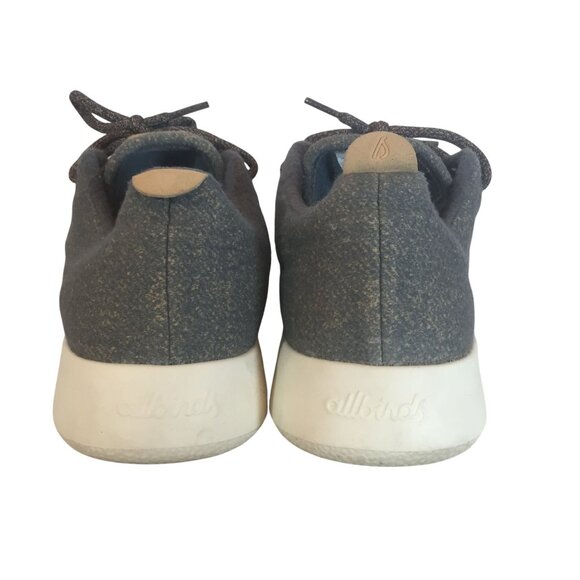 Allbirds Wool Runner Sneakers Dark Gray Mens 11 - Picture 7 of 9